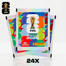 Kit Completo Oficial 24x Envelopes com Álbum, Box Sacola, Porta Figurinhas Oficial FIFA World Cup 2026™