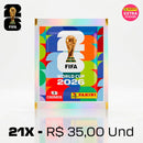 21x Envelopes Selecionados com Extra Sticker Garantida Oficial FIFA World Cup 2026™
