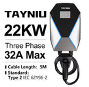 Carregador Wallbox Tayniu SpeedyPro (7kW, 11kW e 22kW)